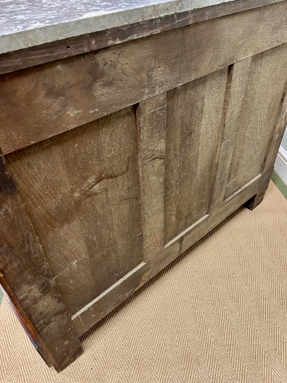 19th century French chest of drawers. View XIV
