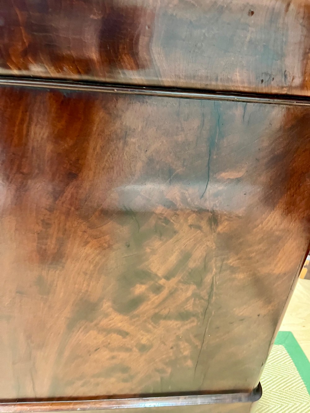 19th century French chest of drawers. View XVI