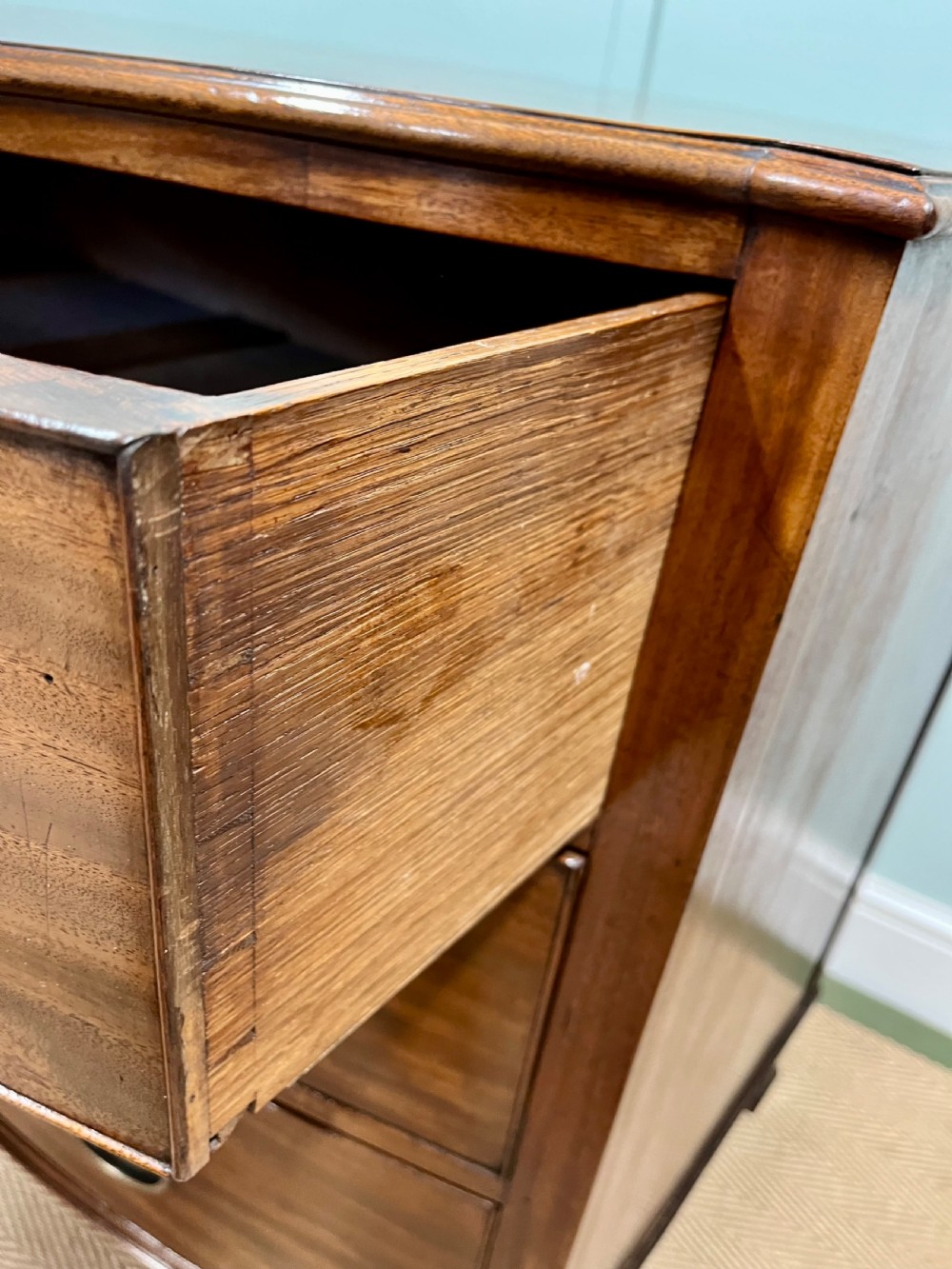 18th century bow fronted chest of drawers View VII