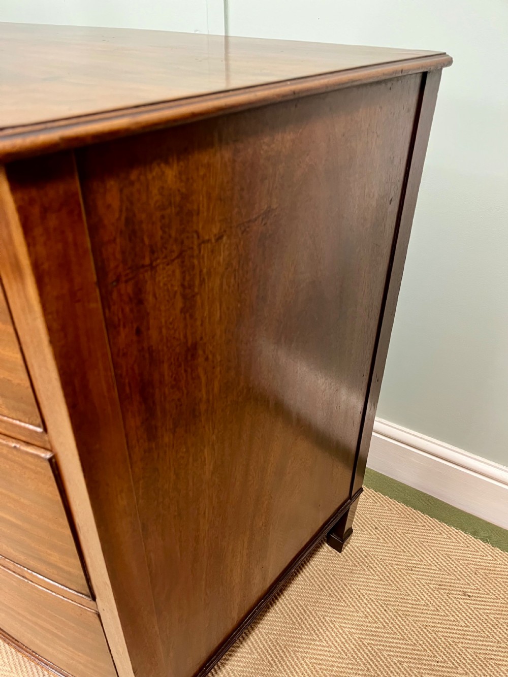 18th century bow fronted chest of drawers View IX