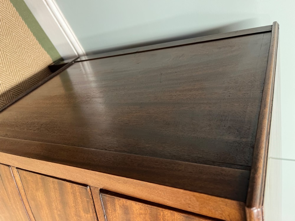 18th century bow fronted chest of drawers View X