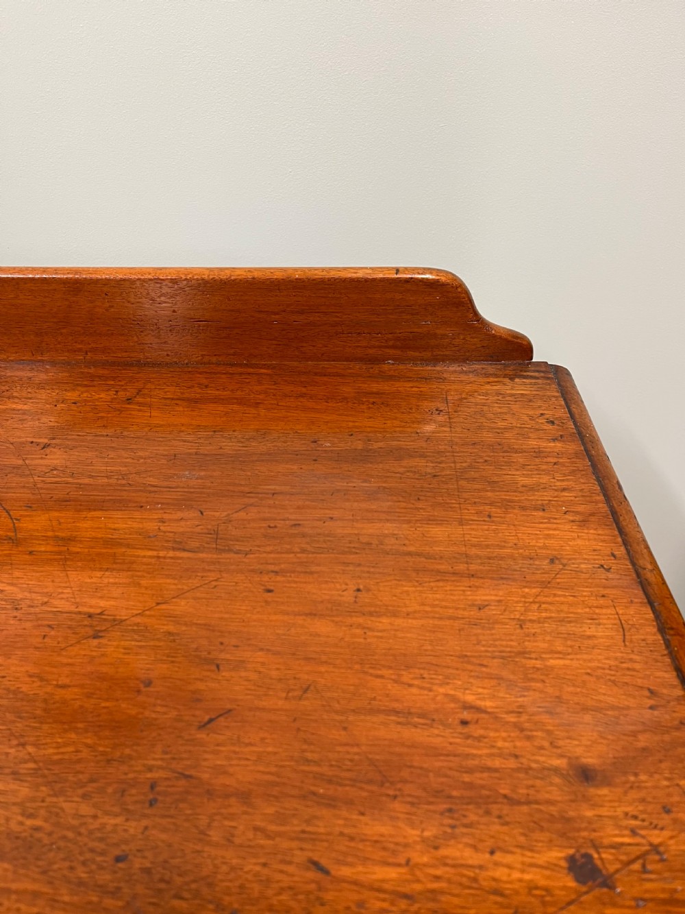 19th century mahogany writing table View IX