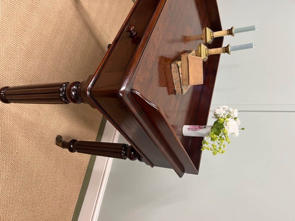19th century mahogany table View V