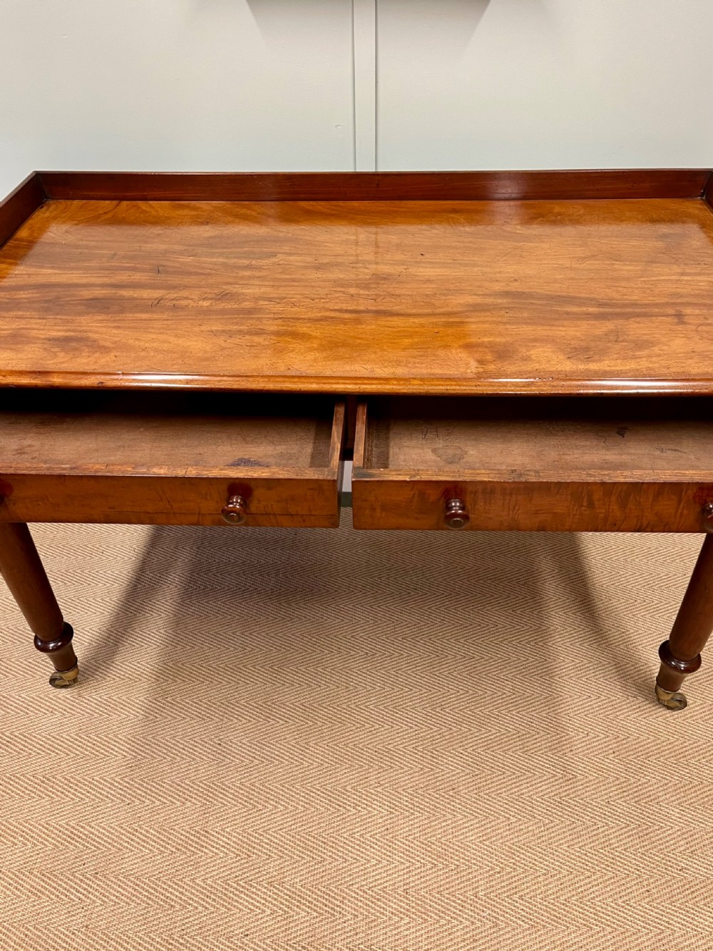 19th century mahogany table View V