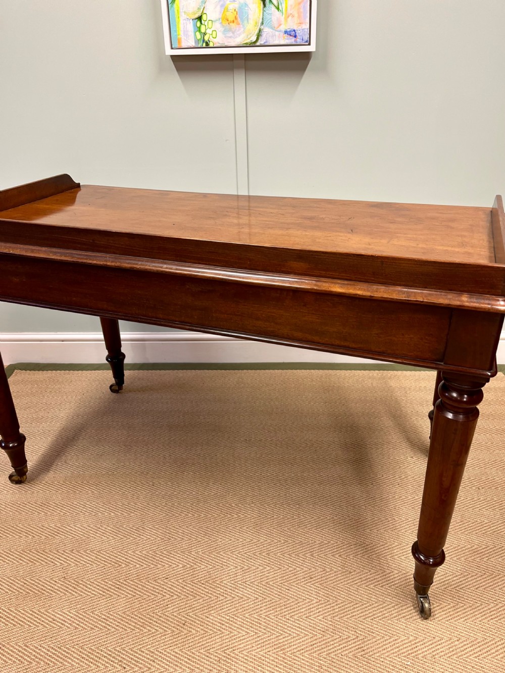 19th century mahogany table View VIII