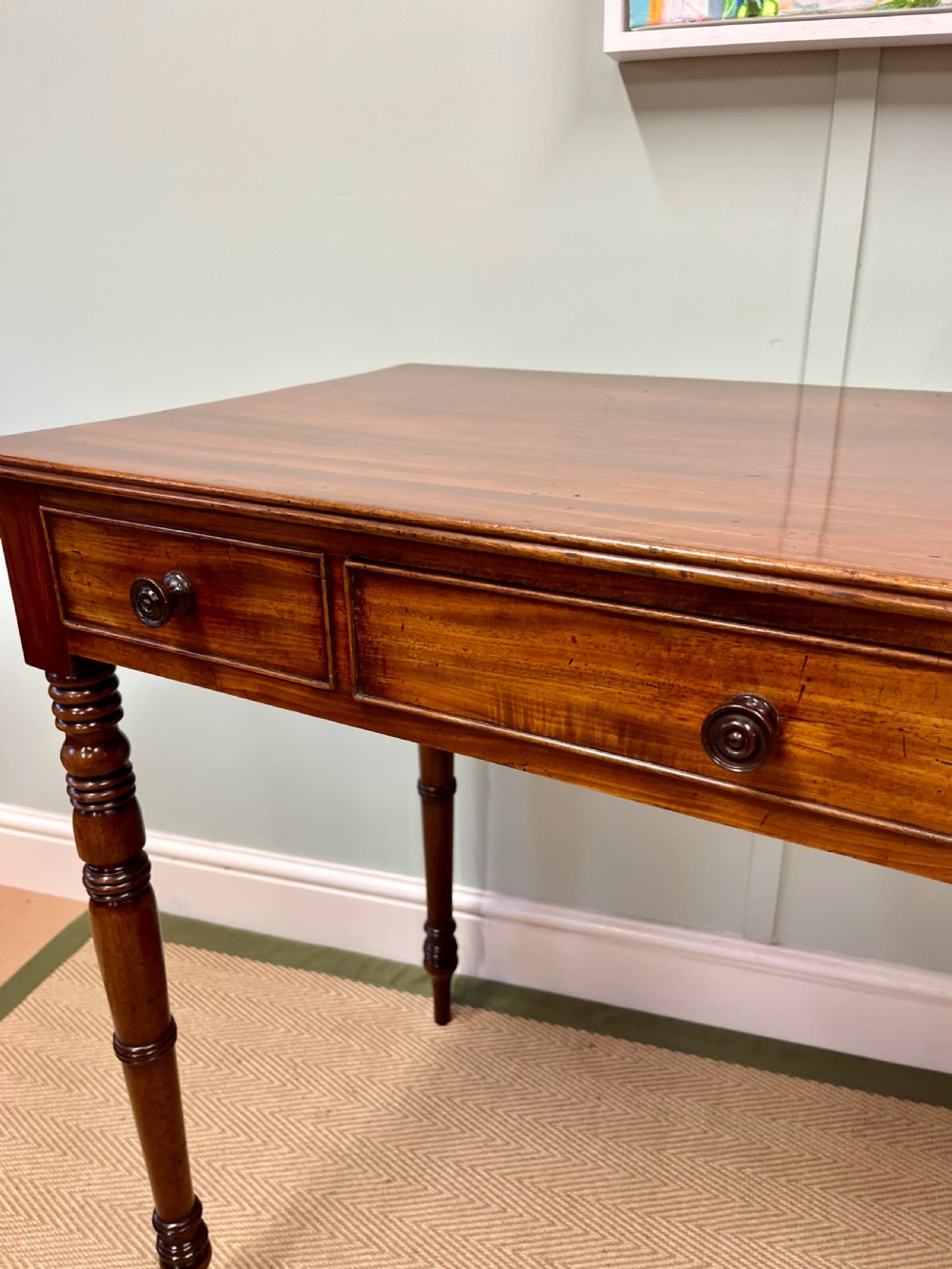 Regency mahogany side table View II