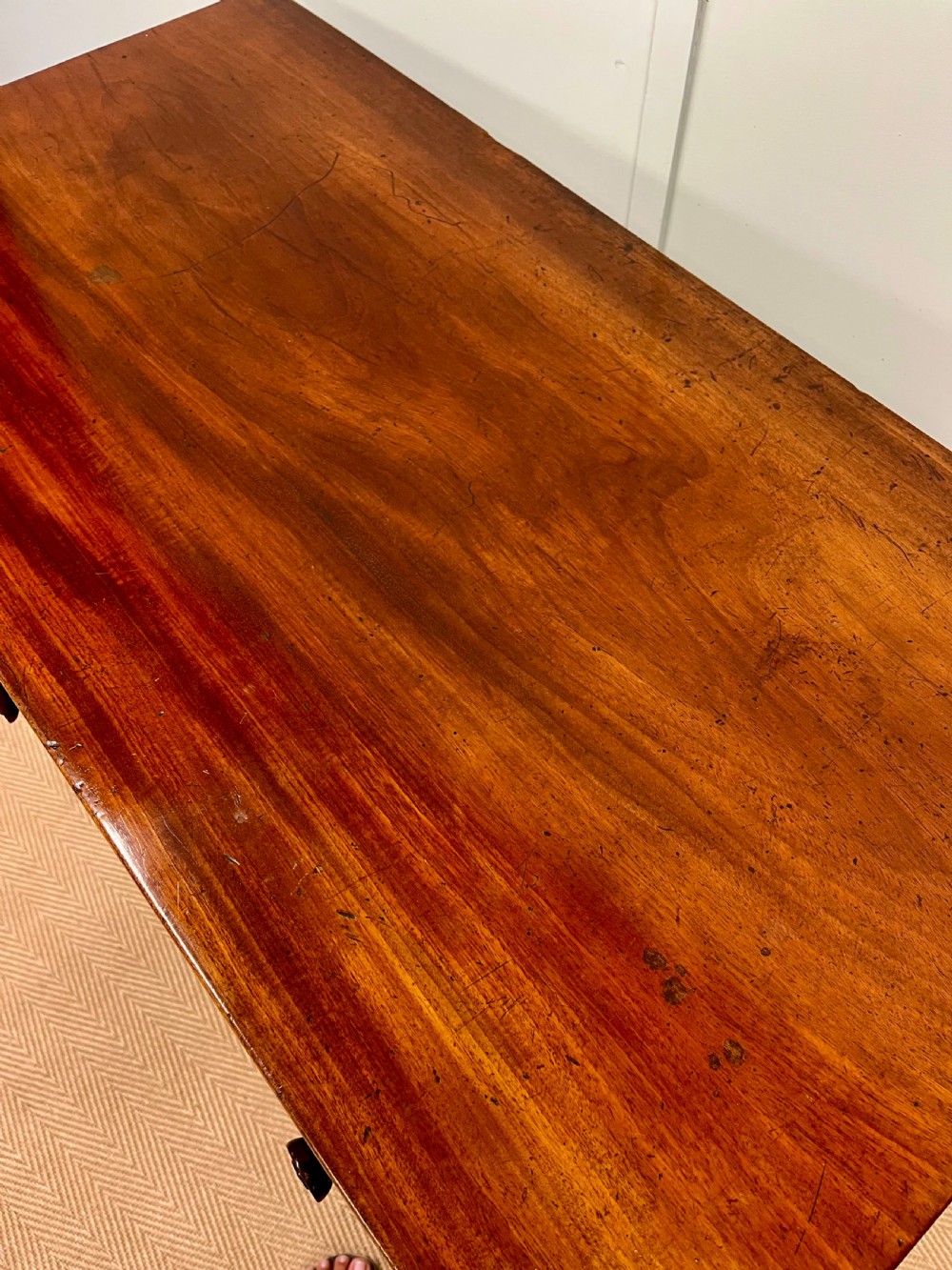 Regency mahogany side table View V