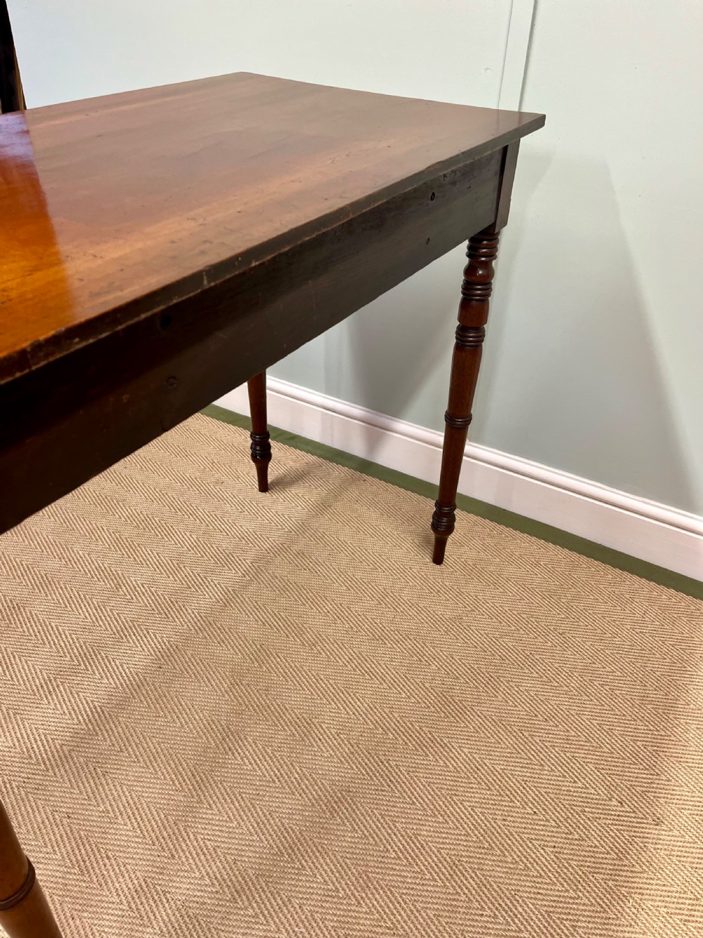 Regency mahogany side table View VII
