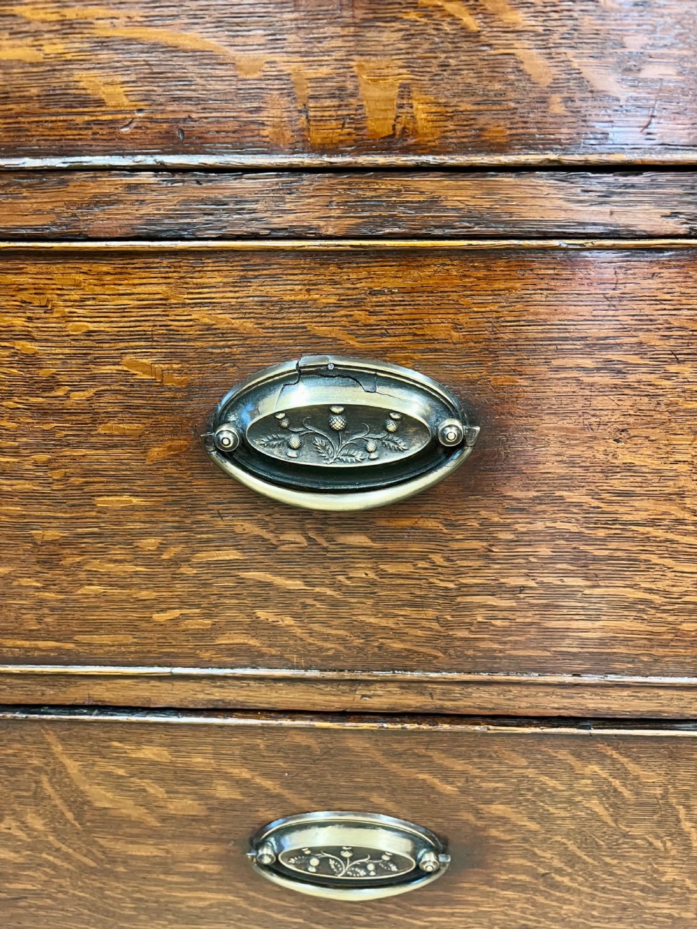 18th century oak chest of drawers View V
