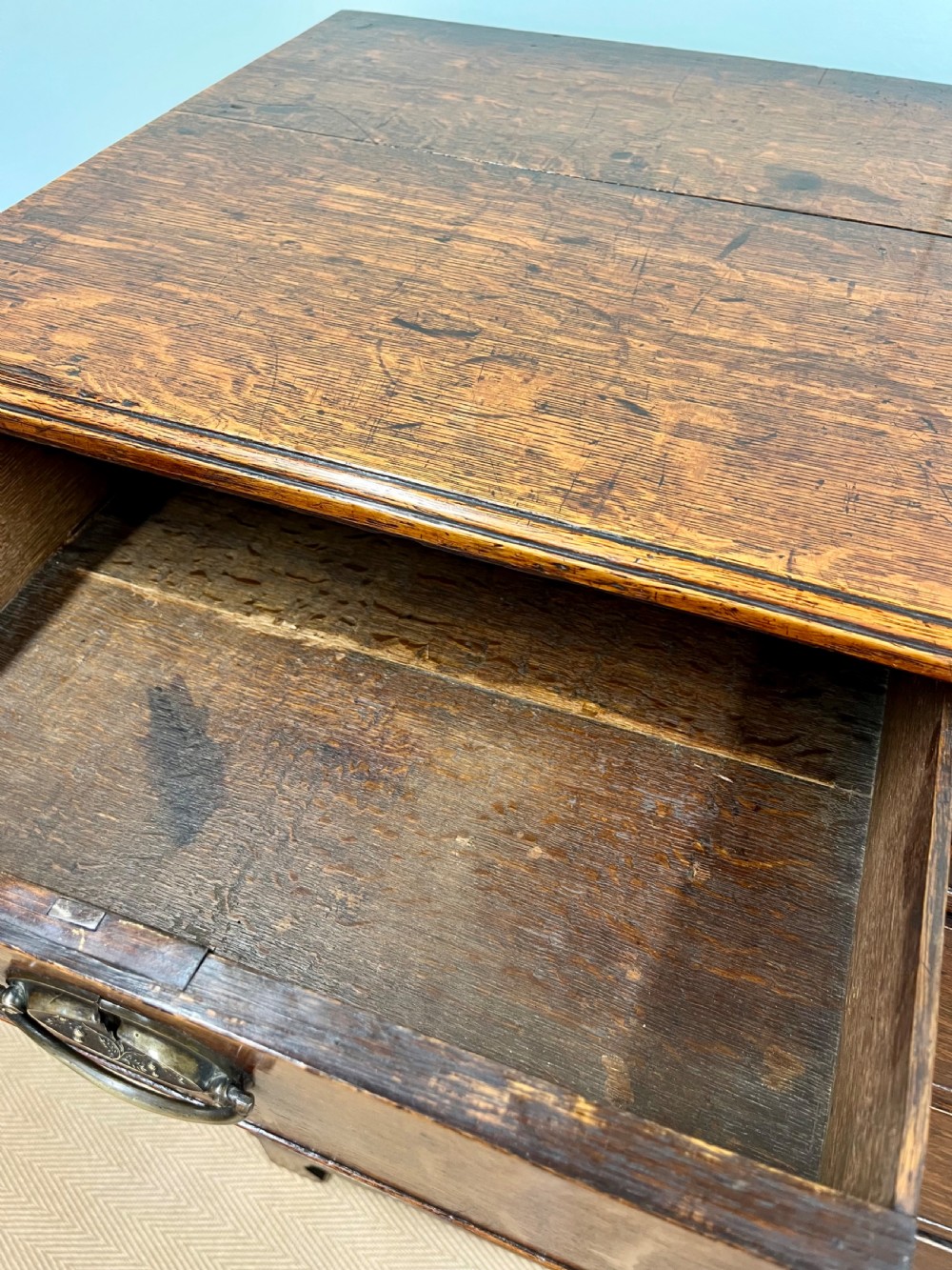 18th century oak chest of drawers View XI