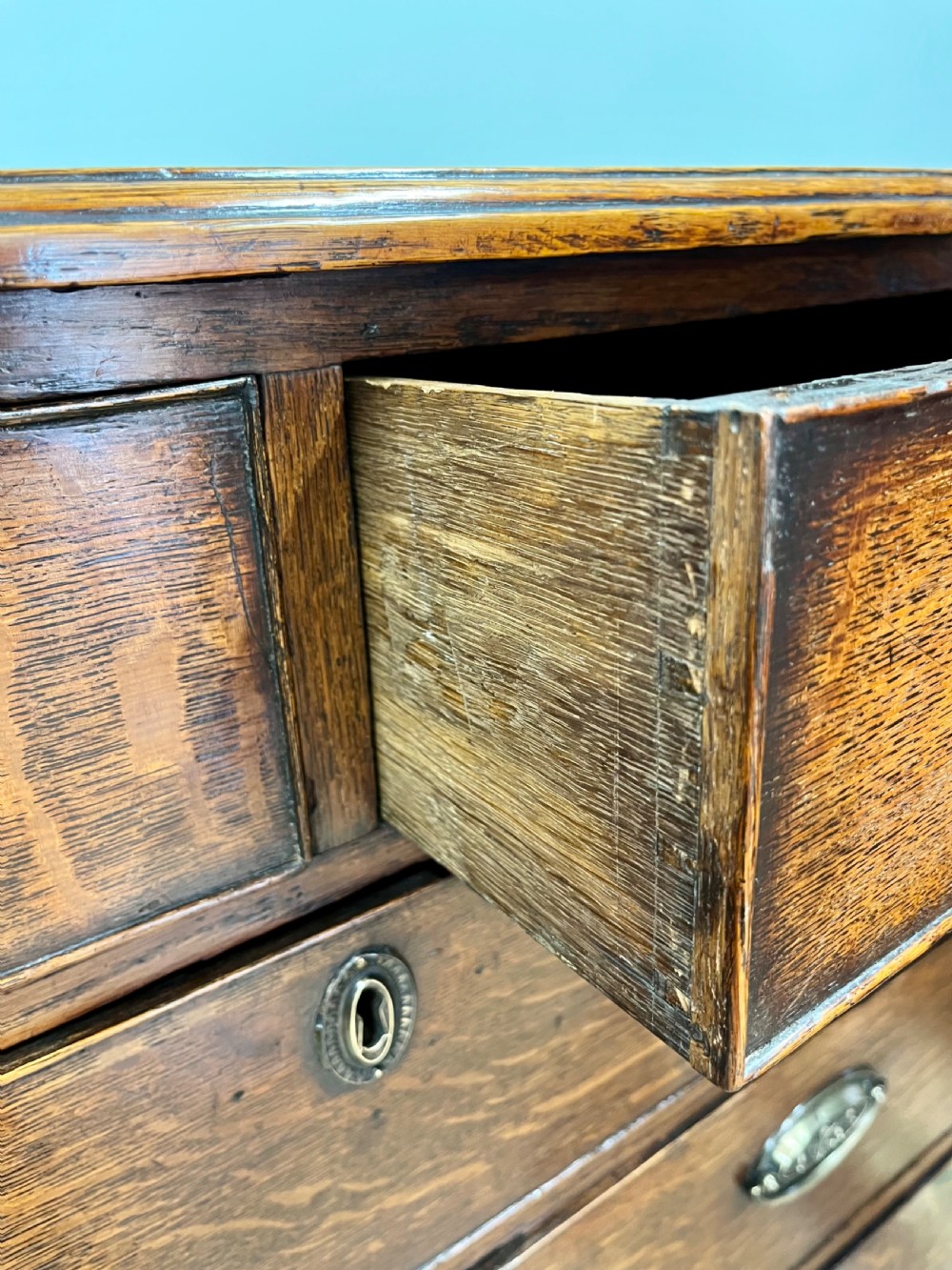 18th century oak chest of drawers View XII