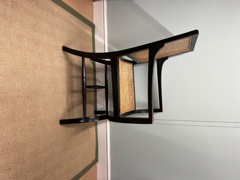 19th century ebonised chair View III