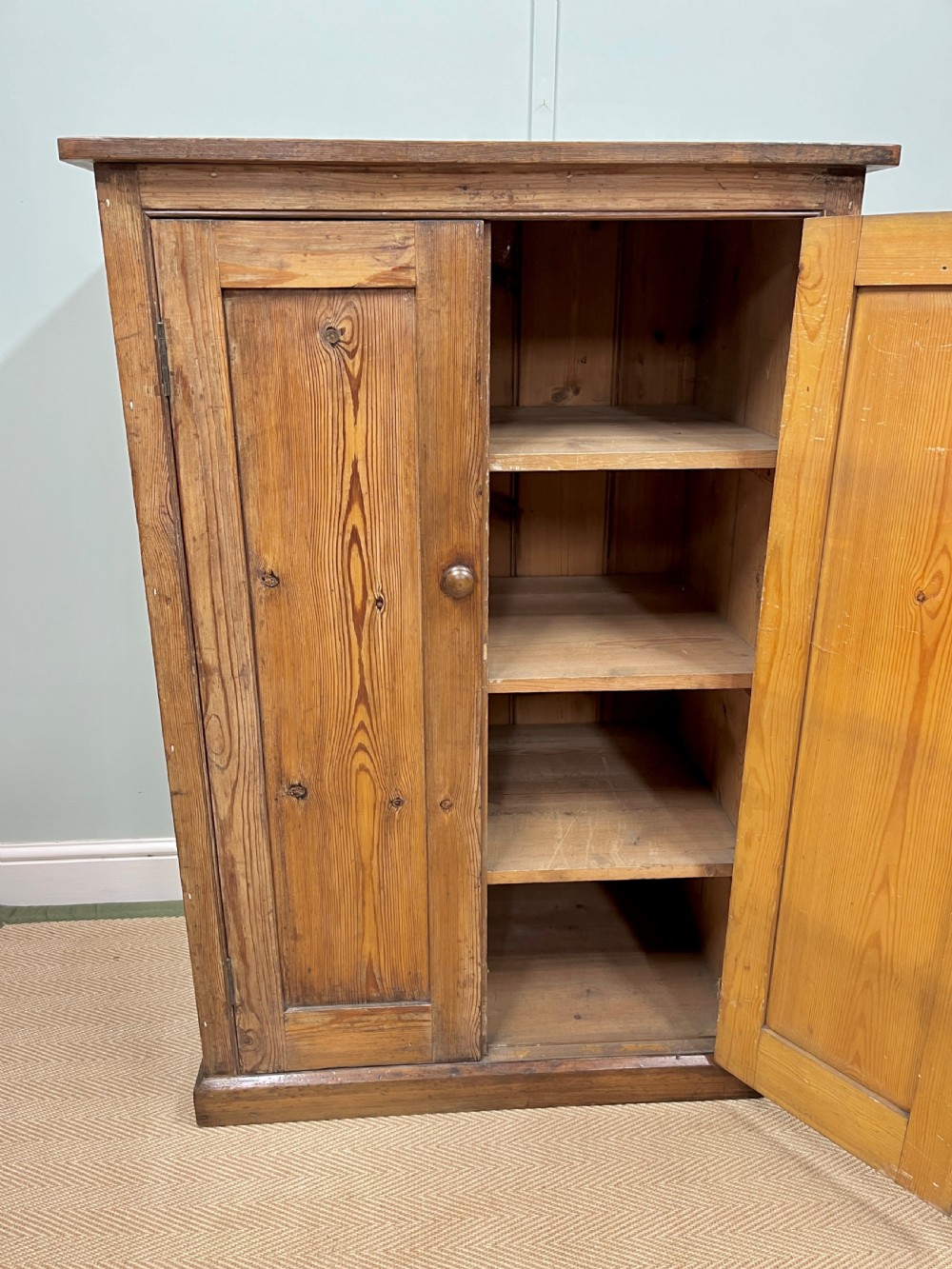 19th century pine cupboard View III