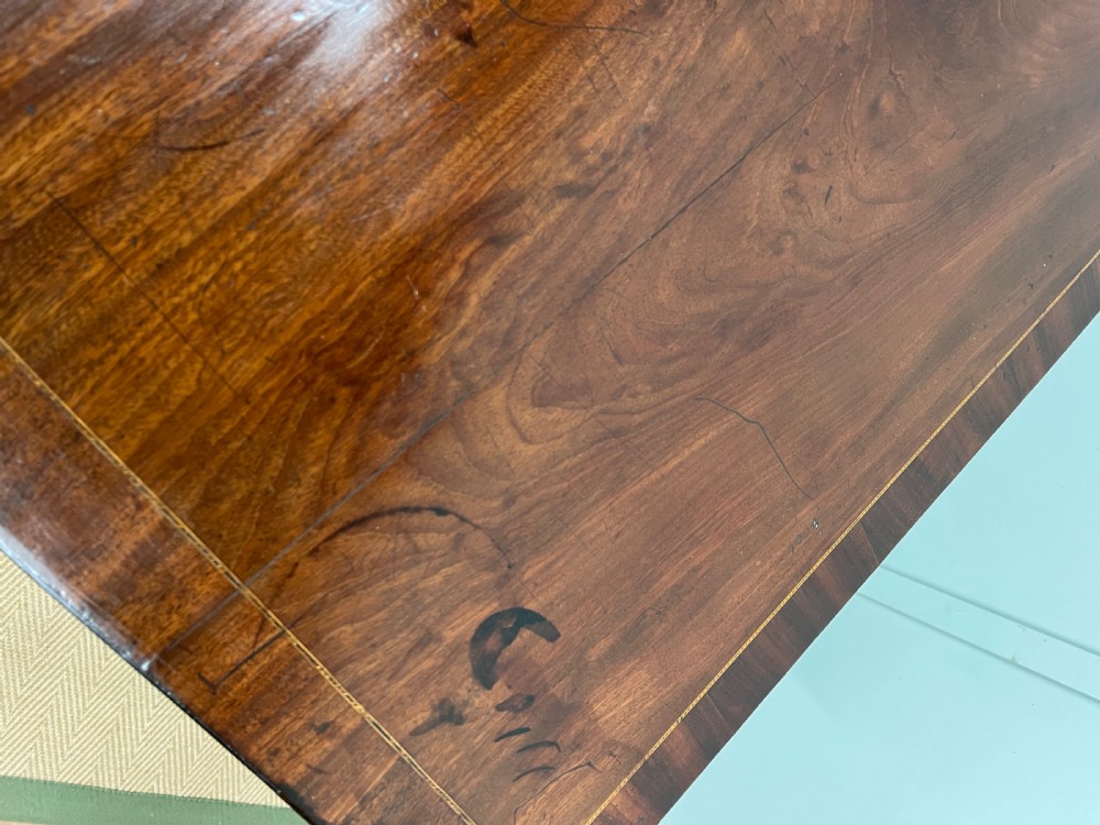 Georgian bow fronted mahogany chest of drawers View XIV
