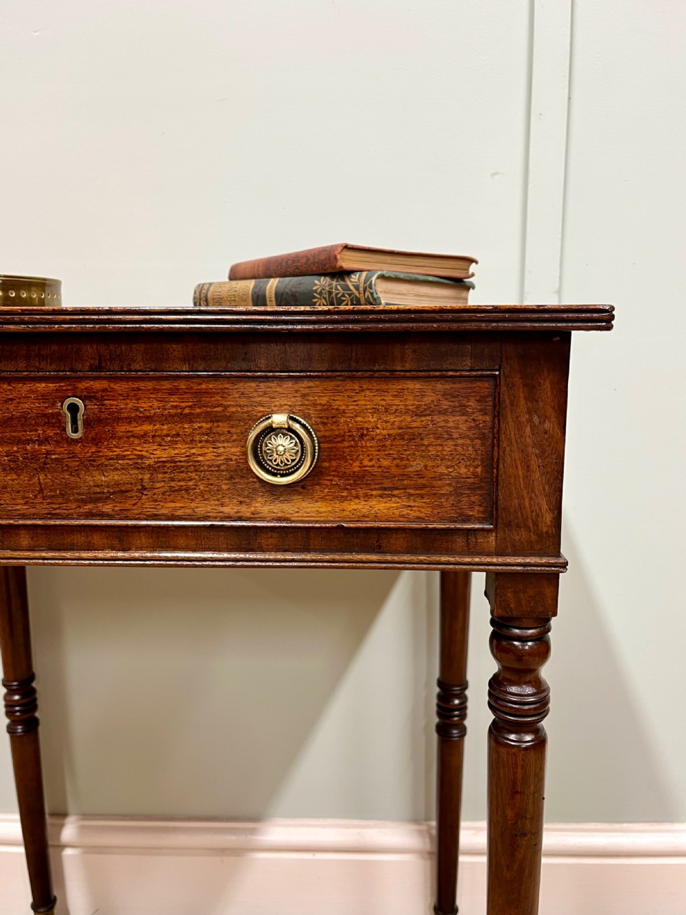Regency mahogany side table View II