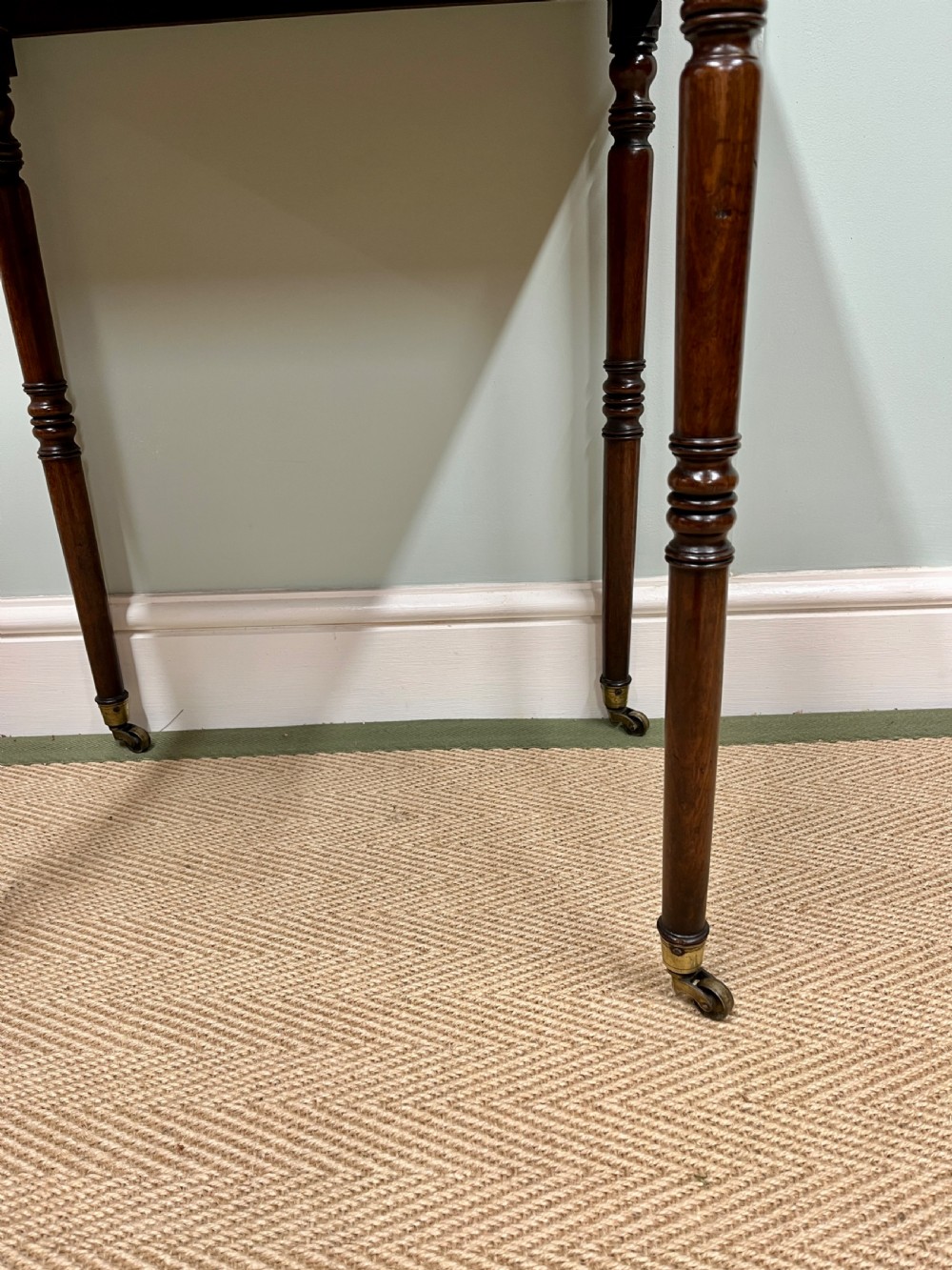 Regency mahogany side table View V