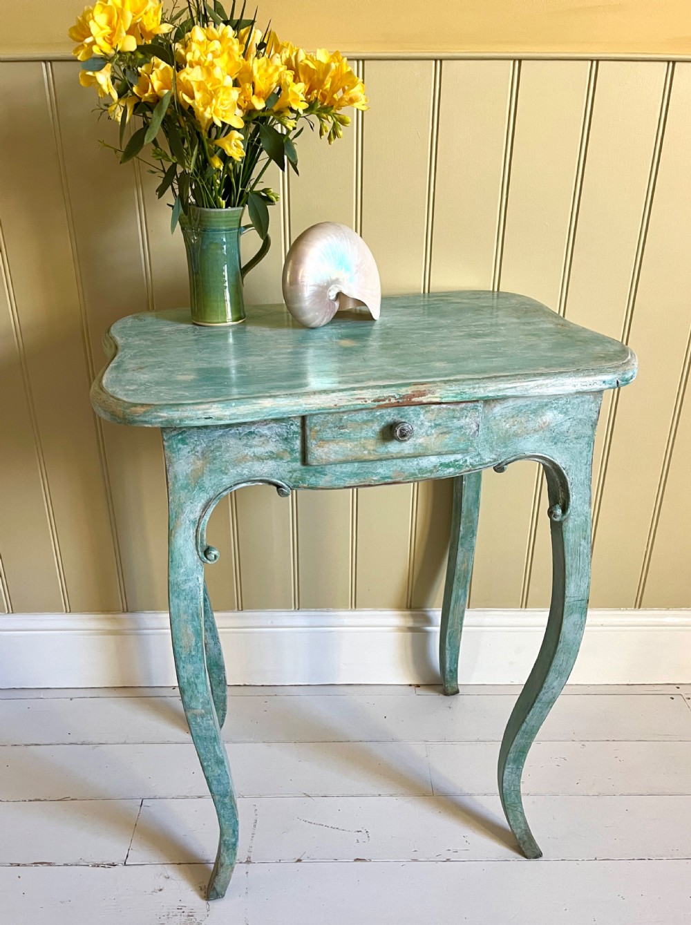 19th century French painted table