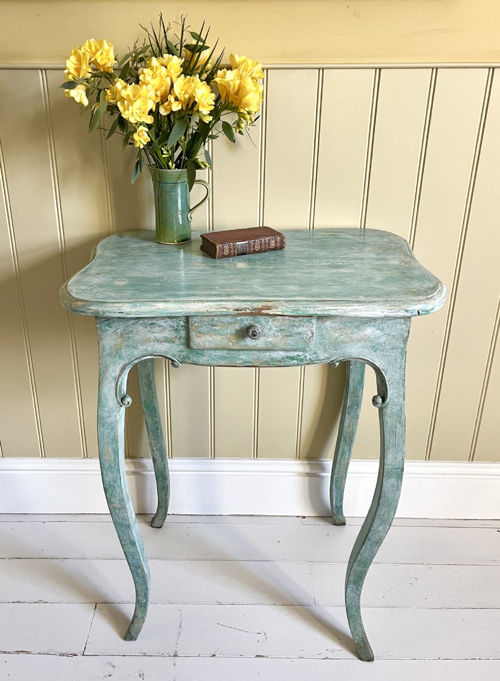 19th century French painted table View II
