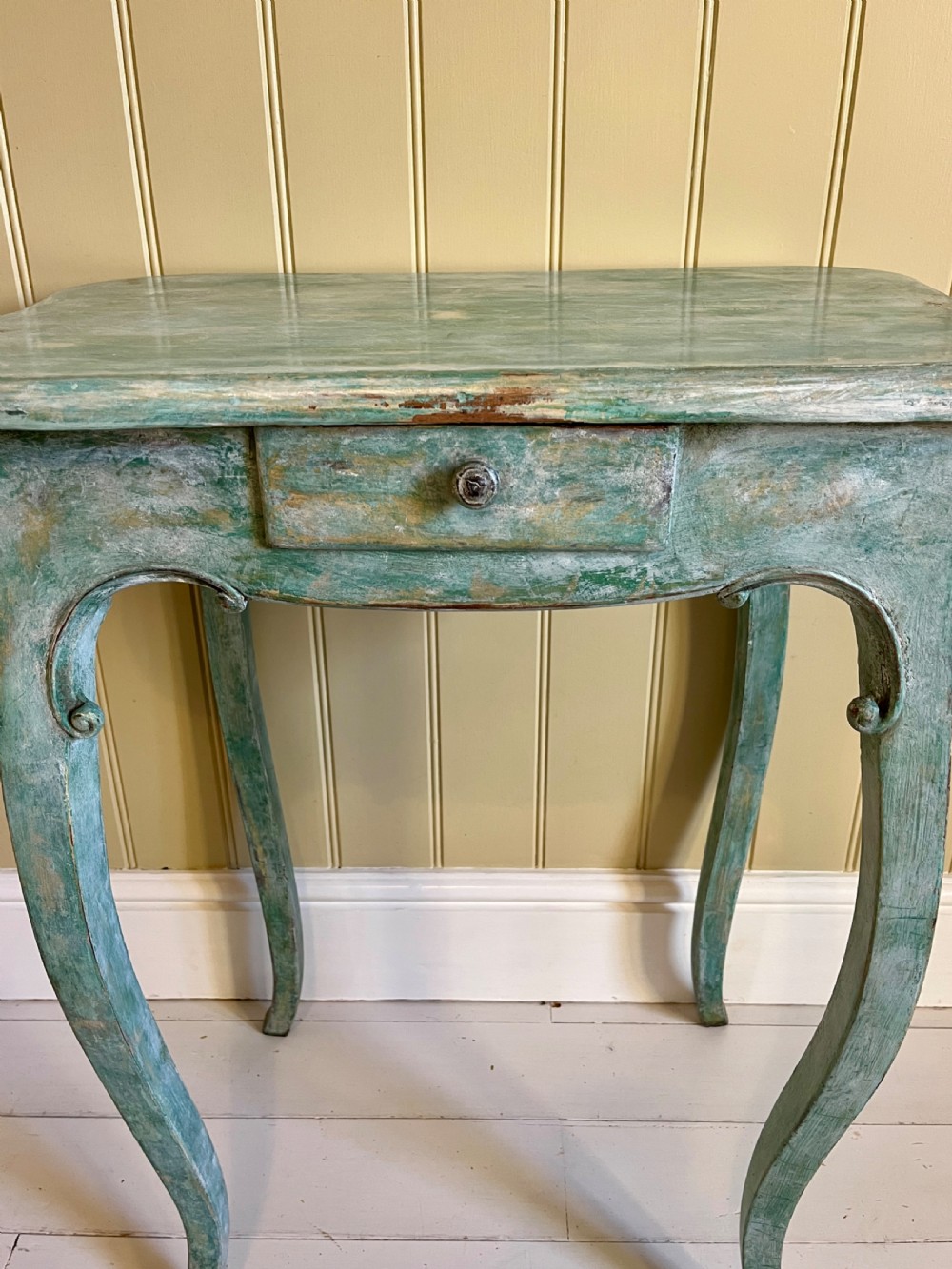 19th century French painted table View IV