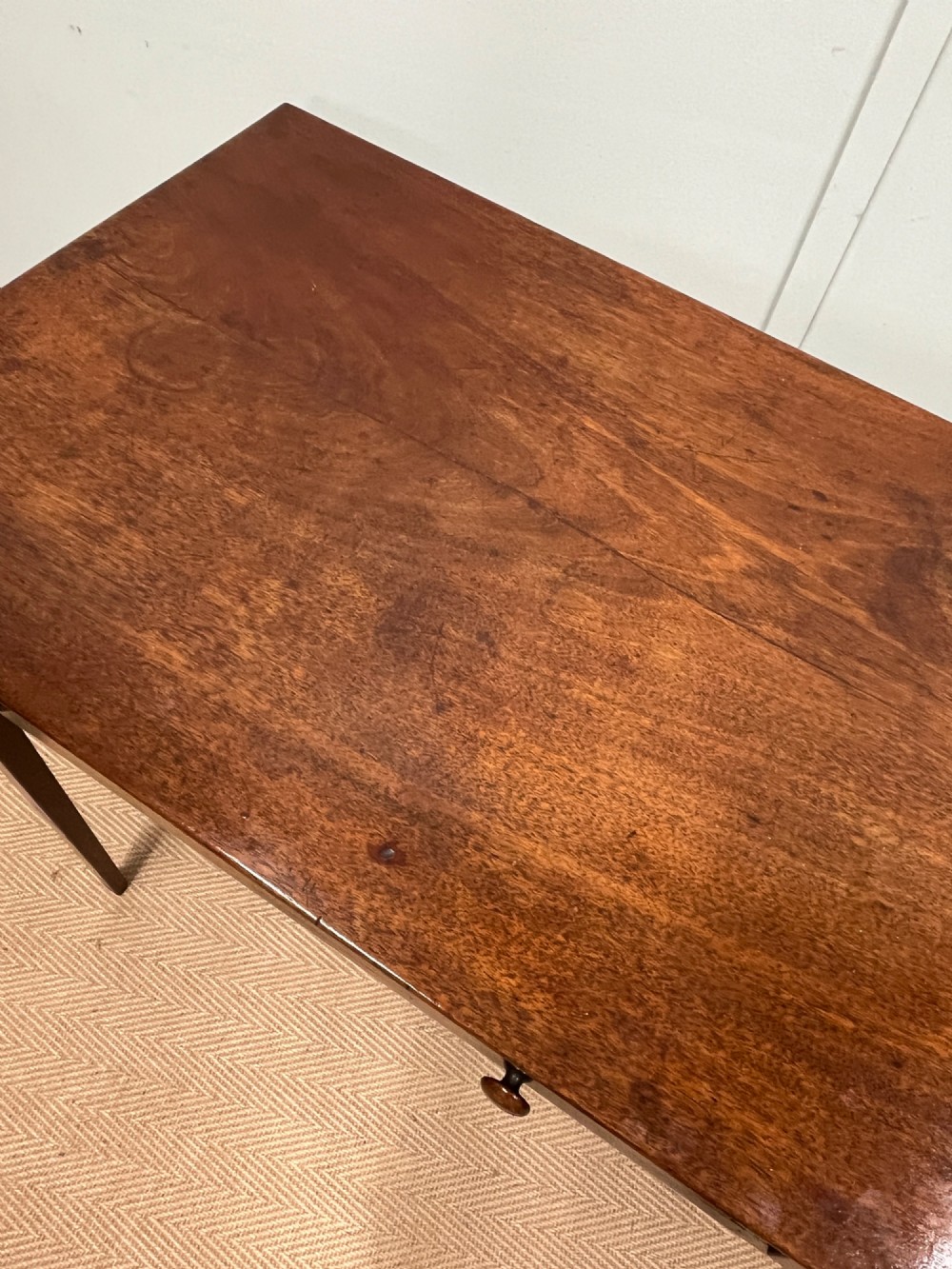 19th century mahogany hall writing table View V