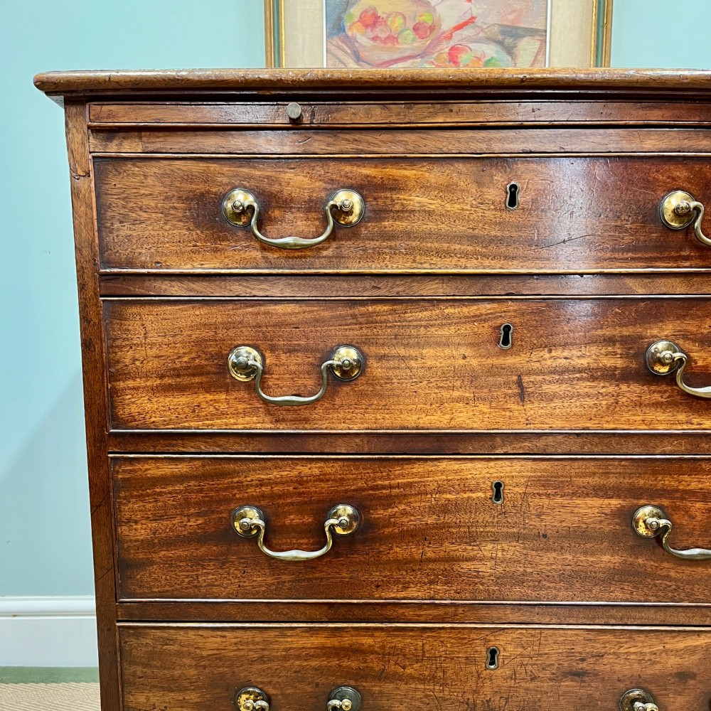 Georgian mahogany chest of drawers View IV