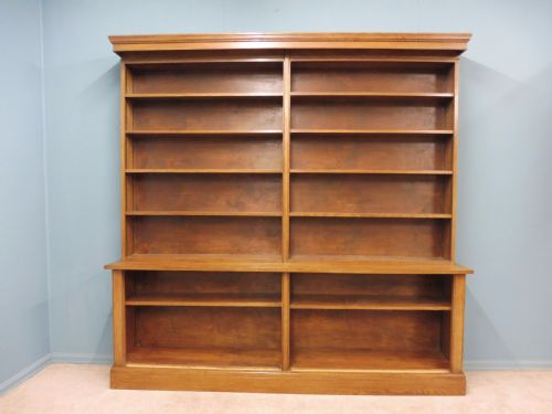 Early 20th Century Lawyers Open Oak Bookcase Circa 1920