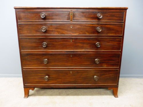 Georgian Mahogany Chest of Drawers Circa 1800