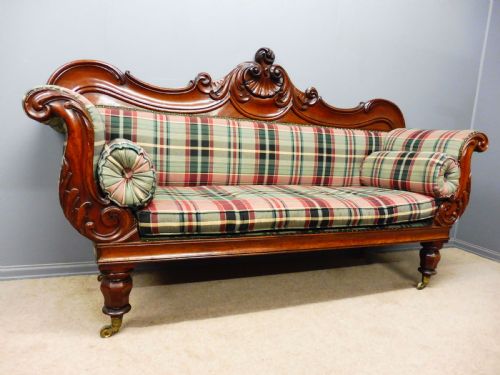 Fabulous Mahogany William IV Sofa Circa 1840