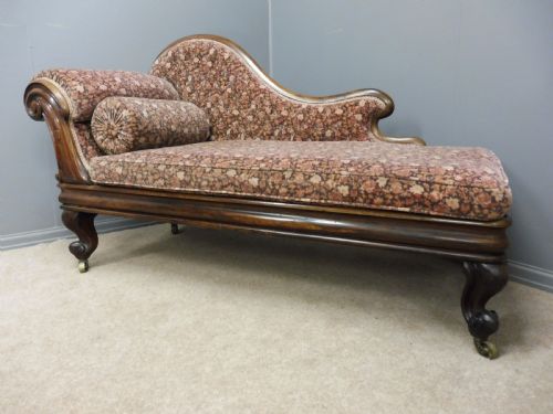 Beautiful Rosewood Chaise Longue