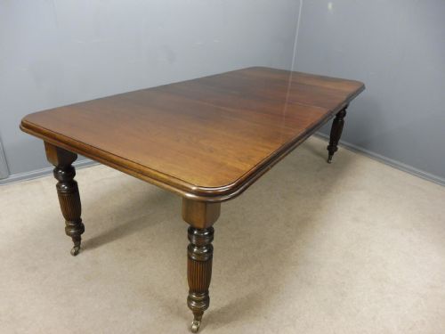 Victorian Mahogany Extending Dining Table Circa 1880