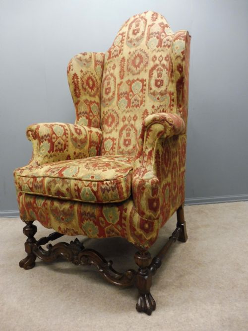 Beautiful Large 19th Century Armchair