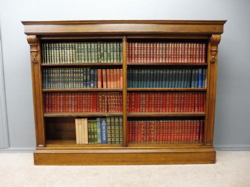 Victorian Golden Oak Bookshelves