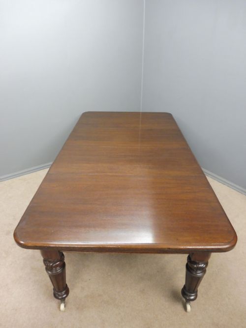 Victorian Oak Wind Out Table Seats 8-10