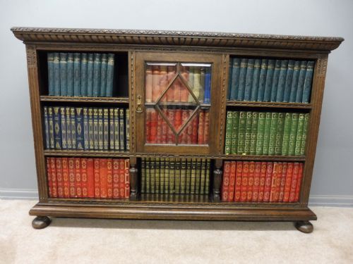 Edwardian Oak Bookcase