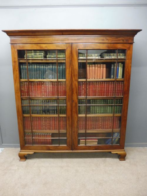 Large 19th Century Mahogany Bookcase