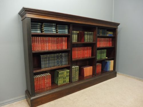Substantial Victorian Mahogany Bookcase