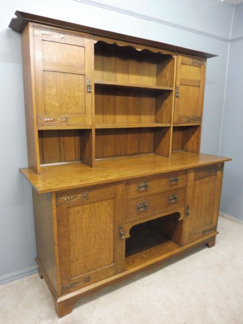 Oak Arts and Crafts Dresser by Maple and Co