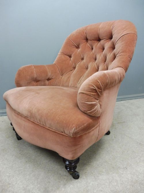 Comfortable Victorian Armchair