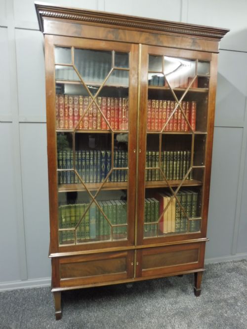 Edwardian Mahogany Bookcase