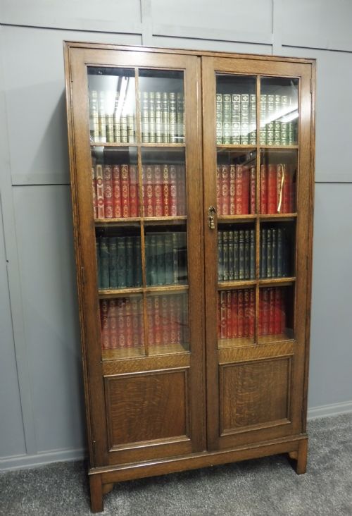 Good Solid Oak Bookcase