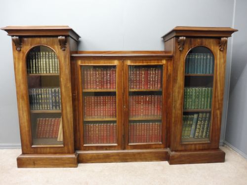 Victorian Four Door Bookcase
