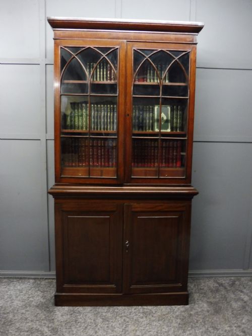 19th Century Mahogany Bookcase