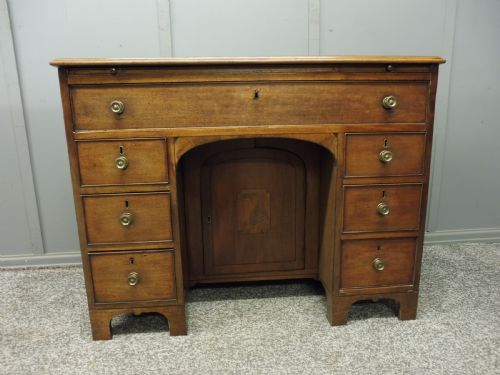 Georgian Mahogany Kneehole Desk Circa 1780-1800