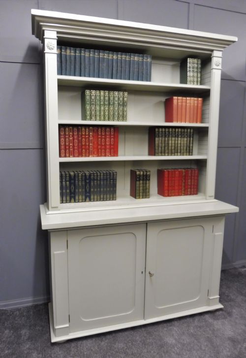 Victorian Painted Bookcase