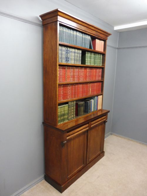 Victorian Mahogany Bookcase