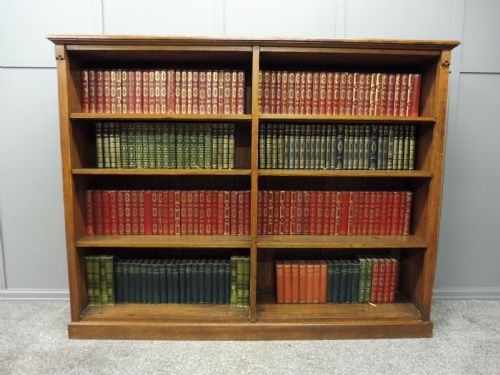 Victorian Oak Bookshelves