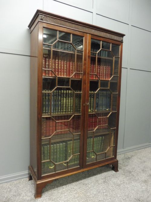 Good Quality Edwardian Mahogany Bookcase