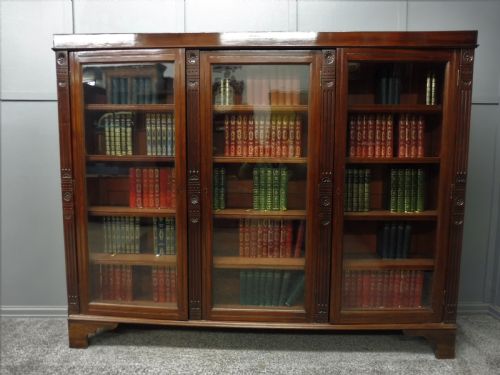Edwardian Mahogany Bookcase