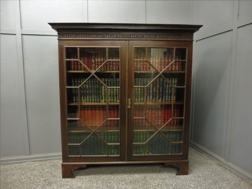 Edwardian Mahogany Bookcase