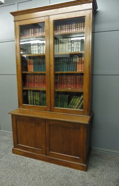 Edwardian Oak Bookcase